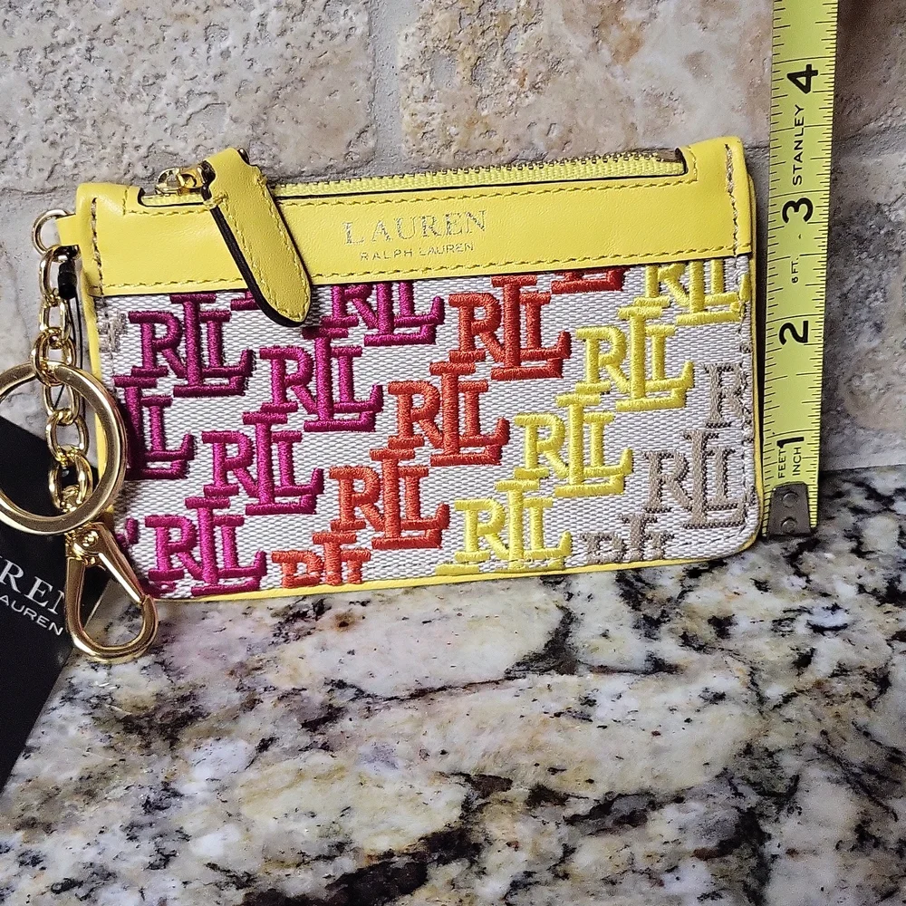 Ralph Lauren Zip Card Case